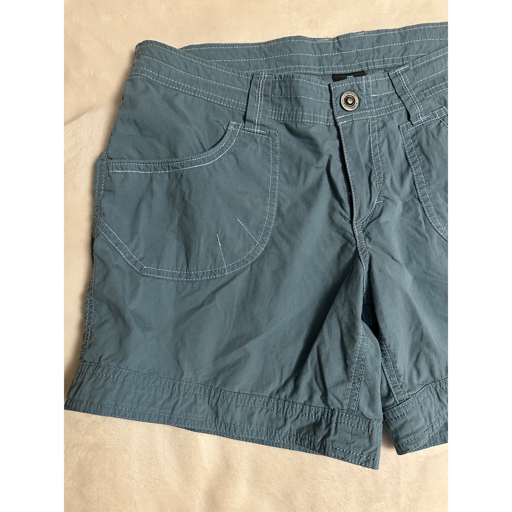 Kuhl Splash 5.5 Hiking Shorts Womens 6 Slate Blue Gray Cargo Utility Outdoor - Picture 4 of 16